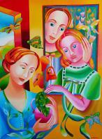 My Art - The Family - Acrylic On Canvas